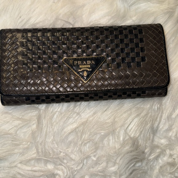 Prada Madras Long Wallet EUC with full inclusion - Picture 4 of 16